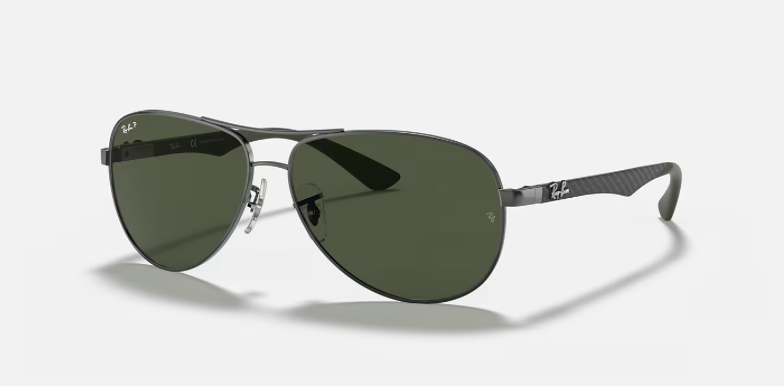 RAY-BAN CARBON FIBRE, 0RB8313, 004/N5 Gunmetal, 61